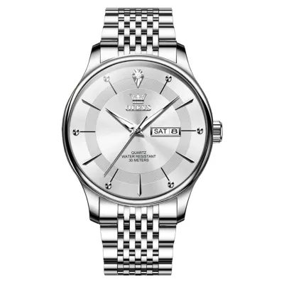 OLEVS 9908 Men's Watches Simplicity Dual Calendar Waterproof Men's Wristwatch Top Brand Luxury Original Quartz Watch for Men New